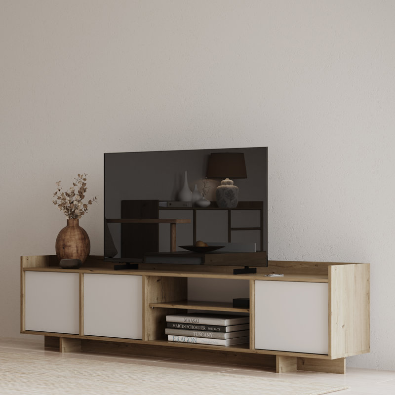 LEAD Unfinished TV Stand for TVs up to 75"
