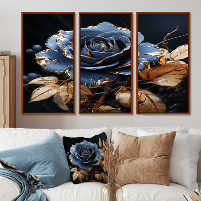 Ensemble de salon Kolmont - Rose