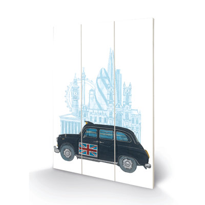 London Taxi 1 Piece Wall Art