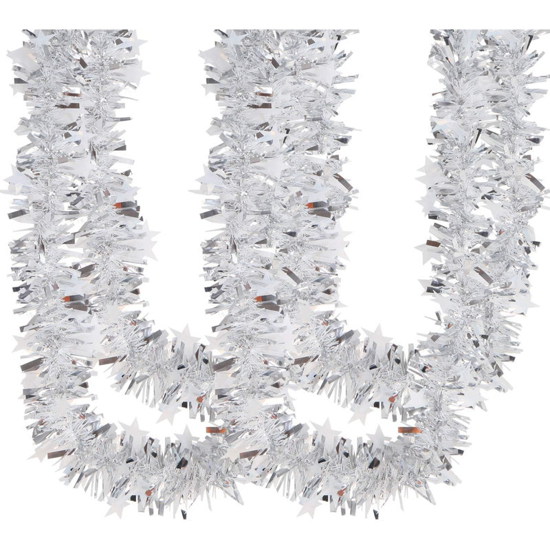 Arine Faux Garland, Silver, 4.17L cm