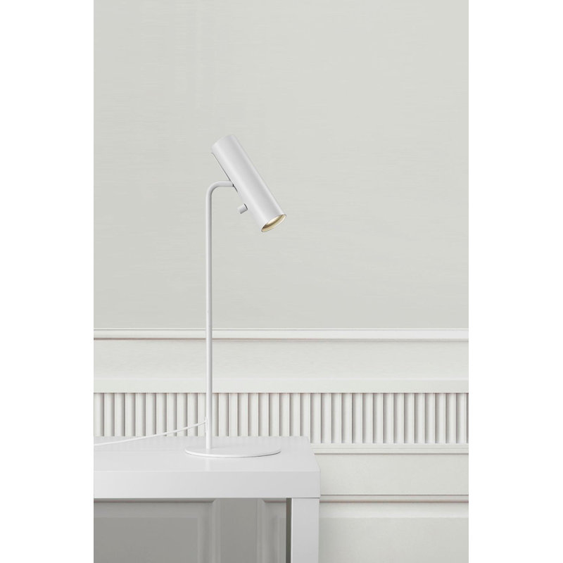 Mib Metal Desk Lamp, White