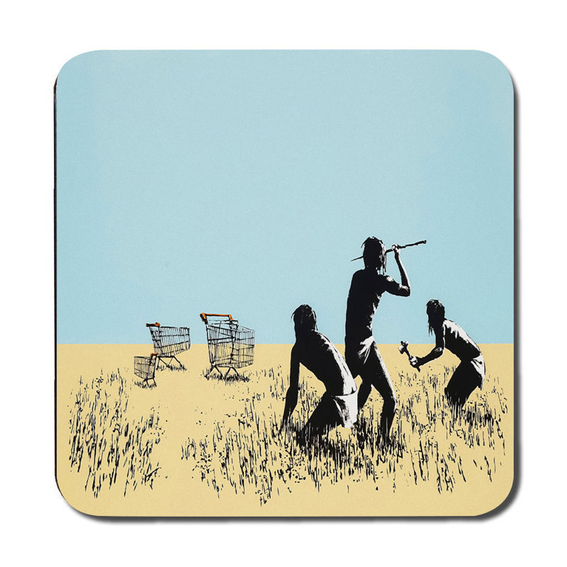 Silhouette Field Scene Placemats and Coaster Set for Dining