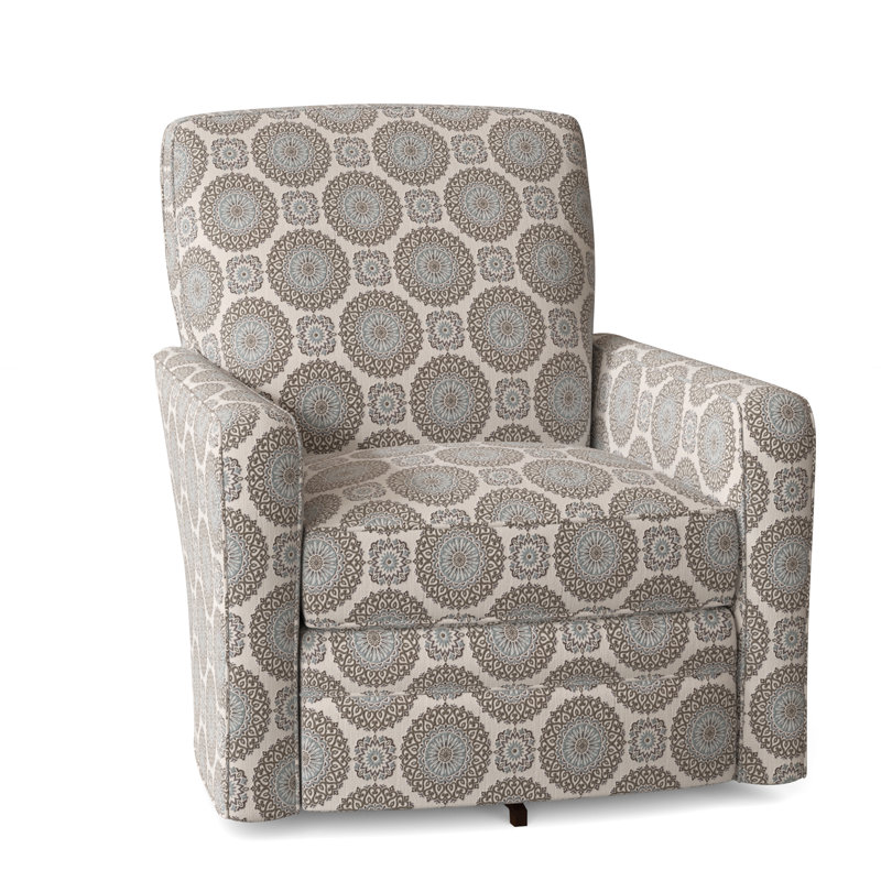 Idana Upholstered Swivel Armchair, Brianne 21, No