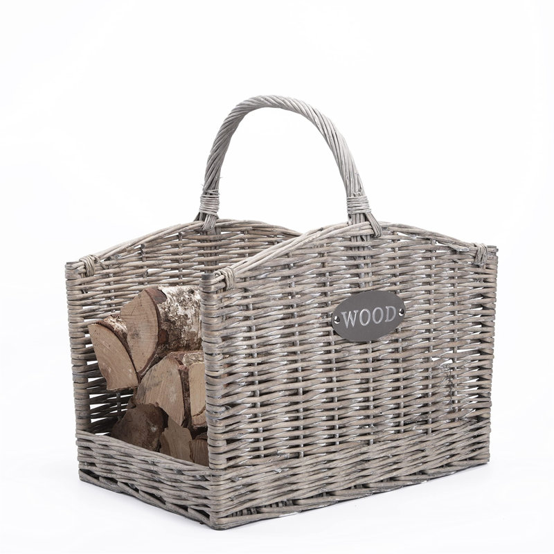 Simental 10cm W Wood Log Rack