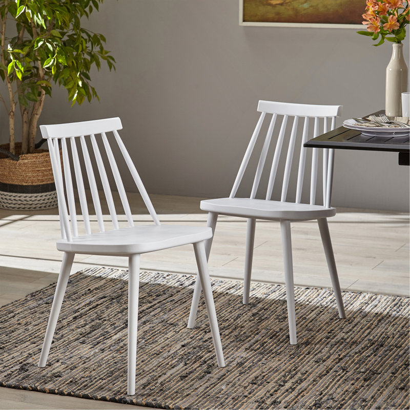 Chaises de salle à manger Farmhouse, Blanc