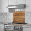 Dosseret en bois trempé en bois - Décoration murale de cuisine-951950001