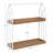 Martrail 2 Piece Maple Solid Wood Floating Shelf