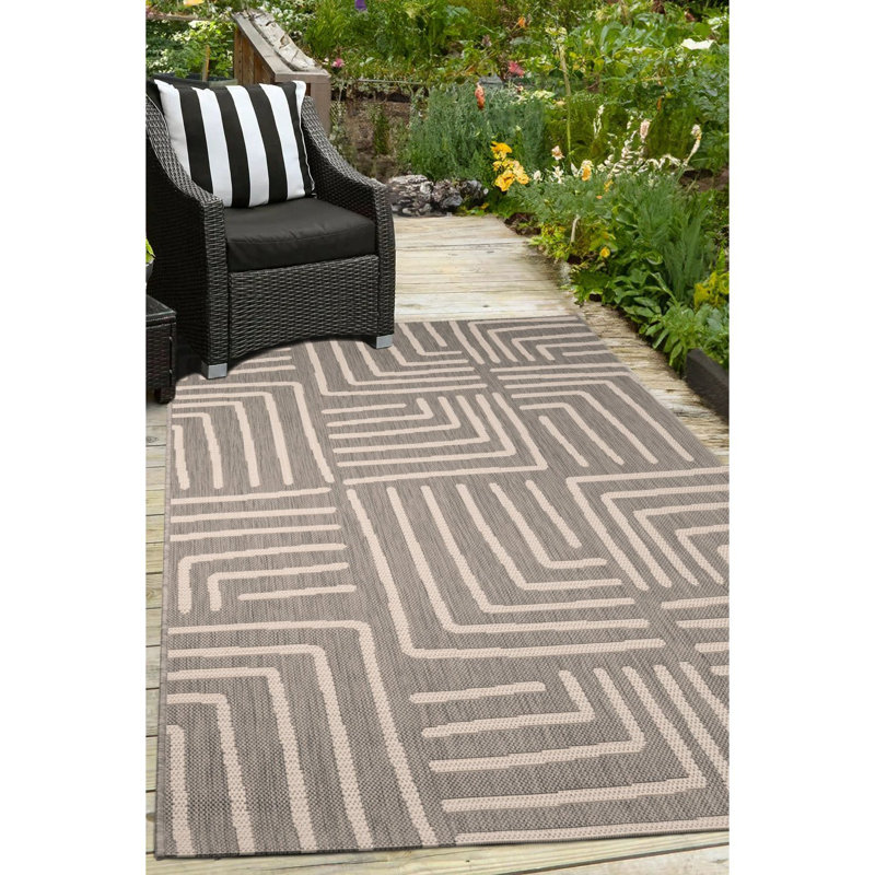 COUNTY PATCHES GREY 120/170cm, Rectangle 120 x 170 cm