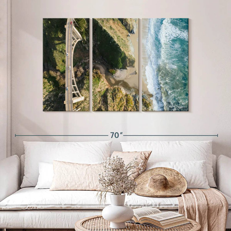 Mehar Big Sur Bixby Bridge, 32" H x 50" W