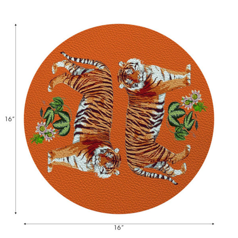 Napperon Tiger, Orange