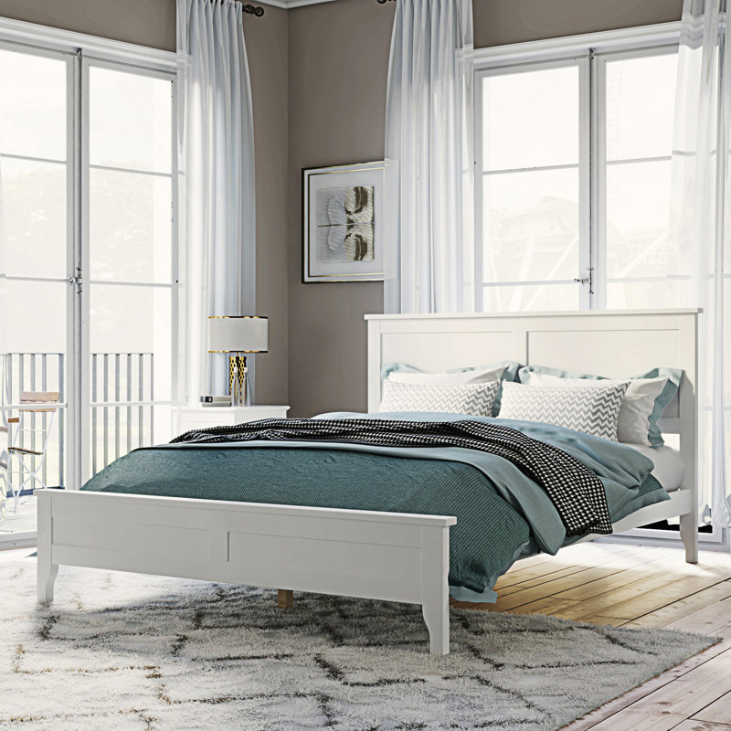 Contemporary Full Platform Bed