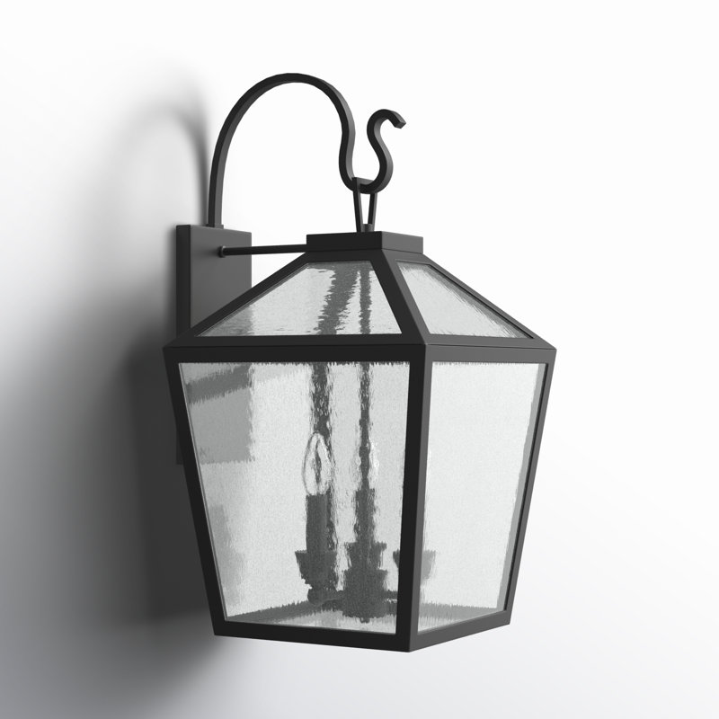 Lanterne murale d'extérieur 3 lumières Ricardo, H 23,5 po x l 12 po x P 12 po