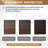 24" Small Bathroom Vanity with Floating Design-403803389