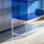 Console moderne en acrylique bleu-133200431