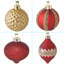 Ensemble de 20 ornements d'arbre de Noël, collection Waltz Vienna