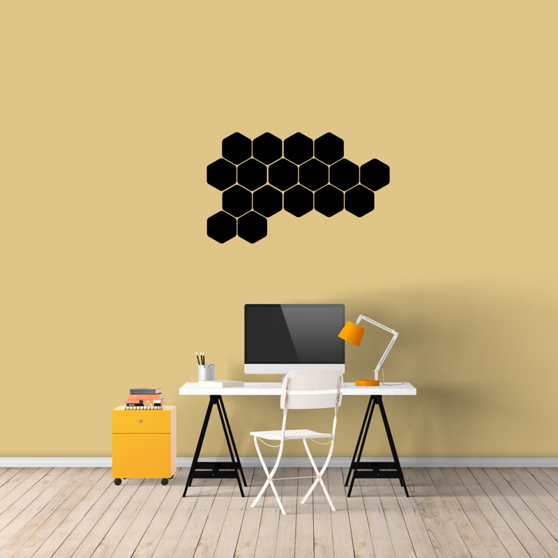 Abstract Wall Decal, Black