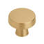 Poignée d'armoire Blackrock de 1-5 / 8 po (41 mm) de diamètre en bronze champagne-63965786-109272201