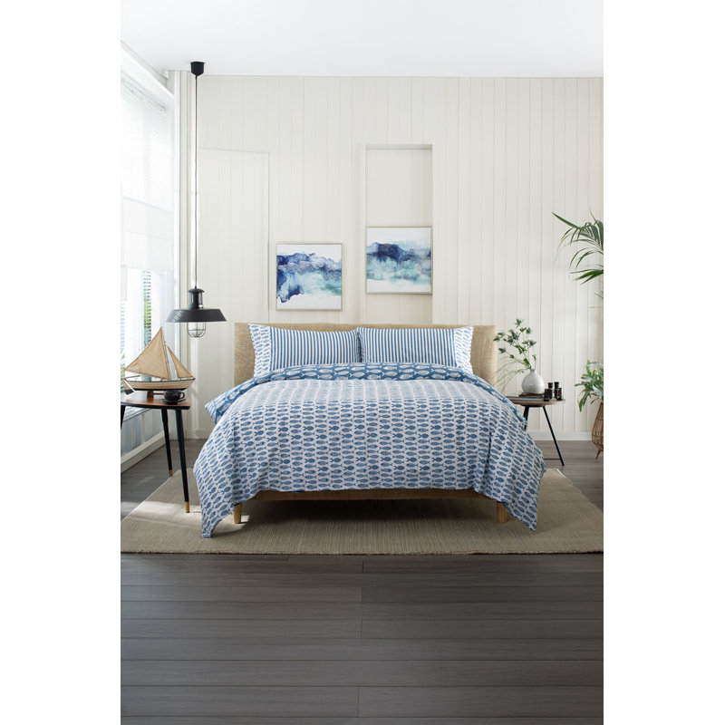 Small Fish Duvet Set, Super King