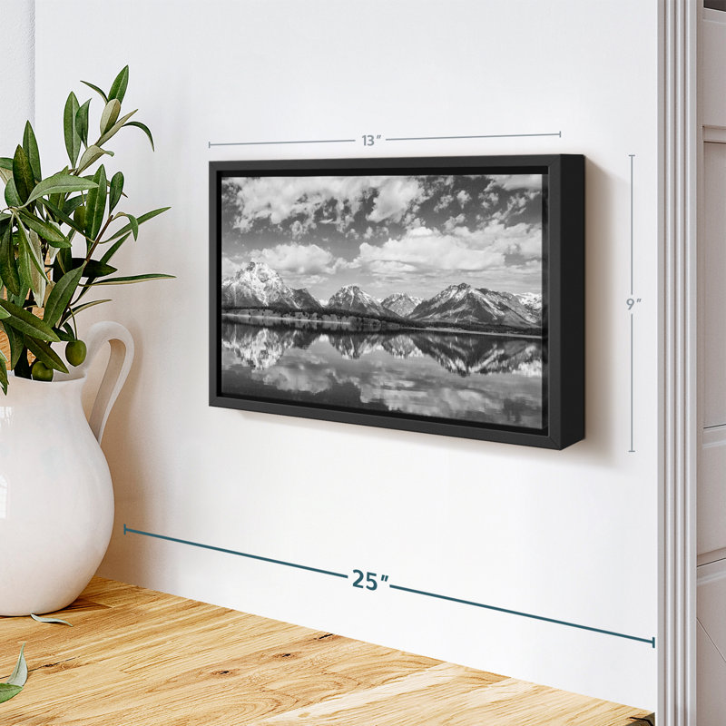 Reproduction d'art sur toile Ottosen Grand Teton, H 9 po x l 13 po