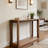 Modern Style Rectangular Console Table with Ample Storage for Entryway & Living Room-296370213