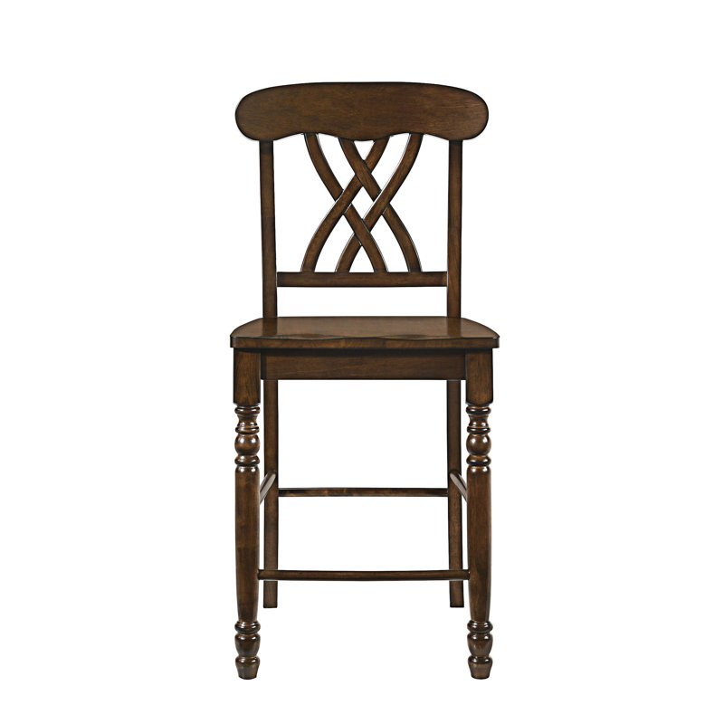 Ensemble de 2 chaises d'appoint en bois