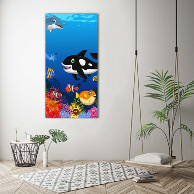 Underwater World - Wrapped Canvas Print