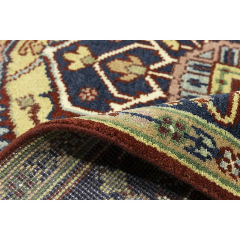 Rectangle Rectangle 8'10 X 11'10 Wool Area Rug