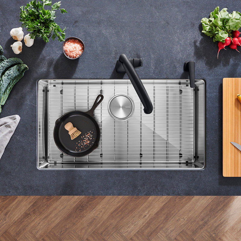 Stainless Steel Bottom Grid for Precision Single Sinks