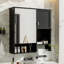 Armoire de salle de bain murale moderne 29 po x 28 po-1026861322