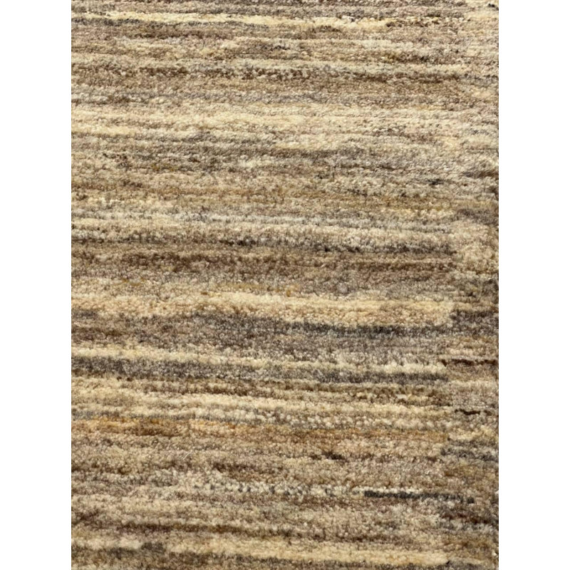 Striped Area Rug in Beige