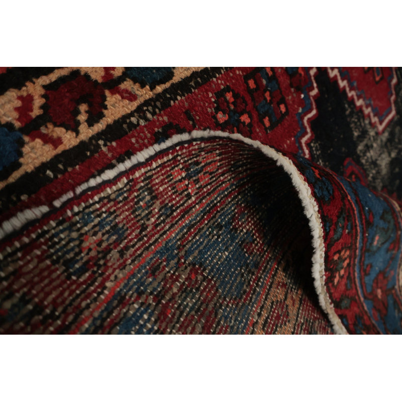 Superbe tapis traditionnel rétro 4 x 6