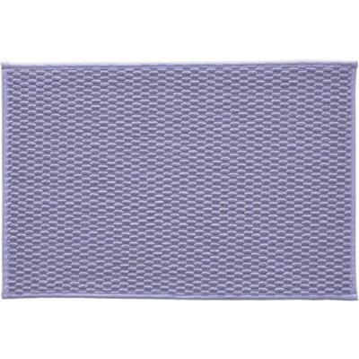 Tapis antidérapant pour salle de bain à séchage rapide 16 po x 24 po lavande