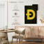 Logo de chien de monnaie Kerner Crypto-monnaie I-108397616