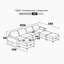 Canapé modulaire rembourré 7 pièces Devisha
