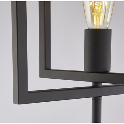 Villante 161cm Black Traditional Floor Lamp
