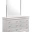 Miroir de style moderne Blaze en bois (seulement miroir)-558432355