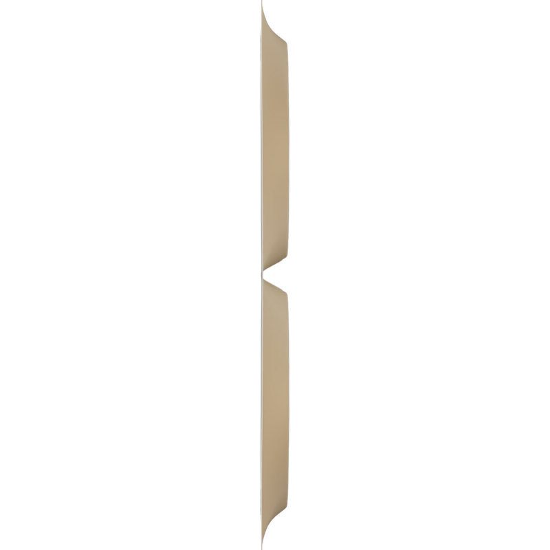 Panneau mural 3D décoratif Adonis EnduraWall, H 11,88 po x l 11,88 po, Beige fumé satiné UltraCover