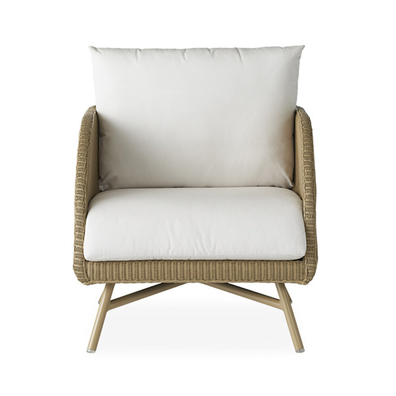 Essence Outdoor Lounge Chair, Bark, Hansen Dove