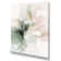 Green And Cream Essence Of Modernity I - Abstract Canvas Art Print