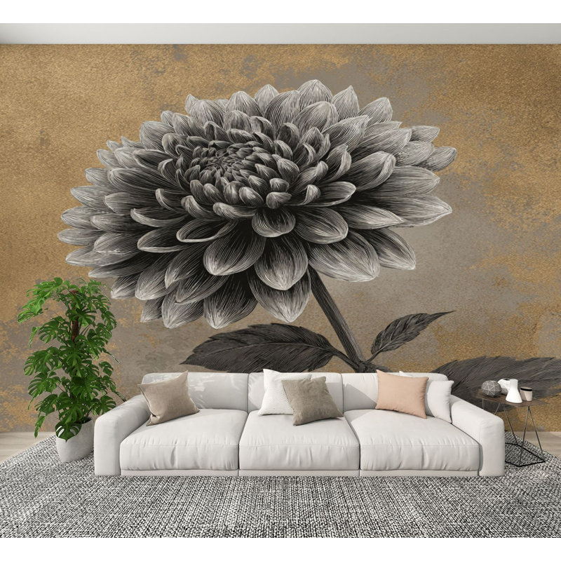 Papier peint adhésif mural bohème Boho, L 144 po x l 100 po
