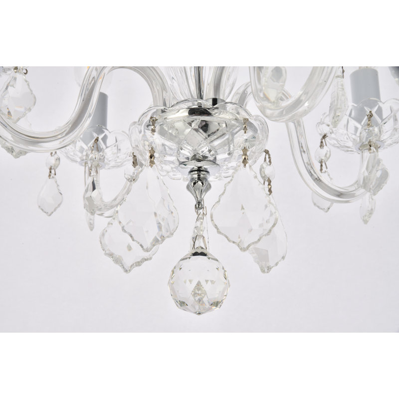 Jaquelin 4 - Light Dimmable Classic / Traditional Chandelier, Gold