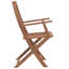 Forsythe 4 - Person Acacia Wood Patio Dining Set with Rectangular Table