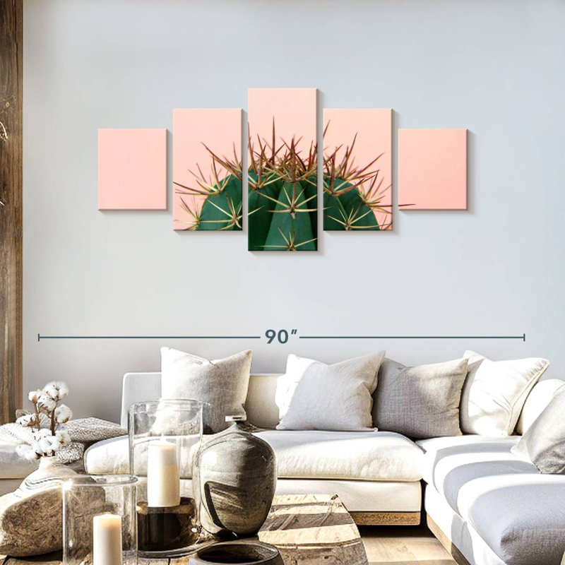Cactus simple, H 30 po x l 68 po