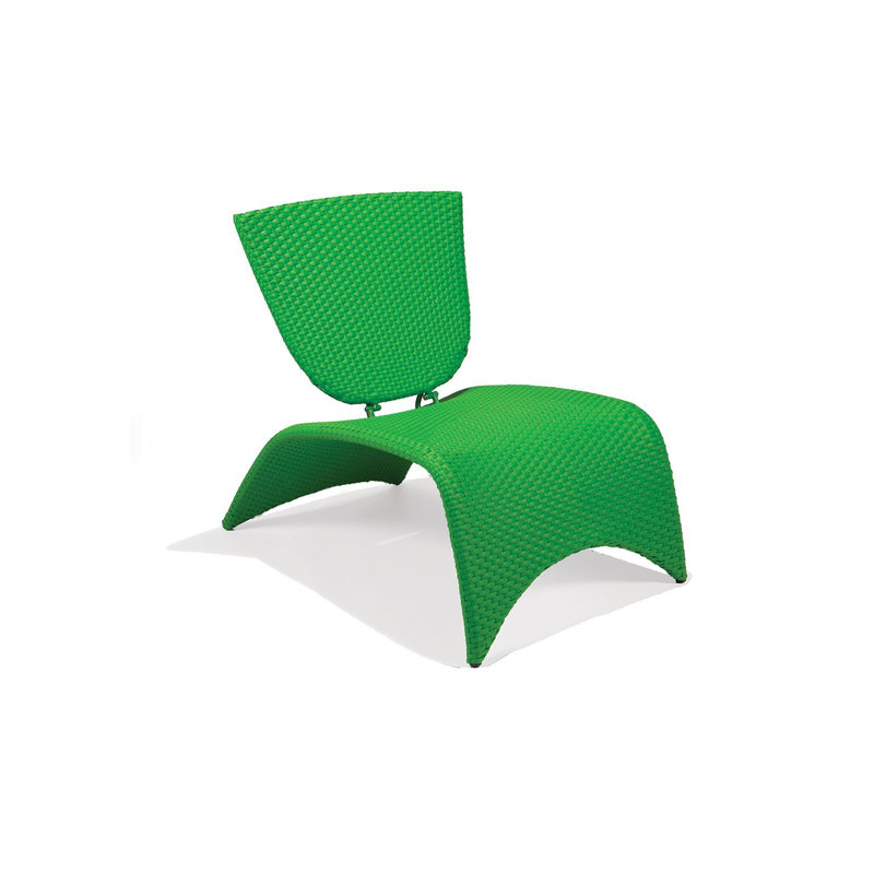 Malibu Nest Lounge Chair with Folding Back, Lime