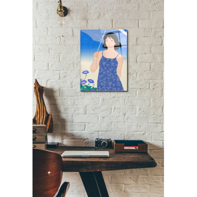 Red Barrel Studio 'Summer' by Sai Tamiya, Acrylic Glass Wall Art, 16"x24"