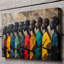 1 Piece Wrapped Canvas Wall Art