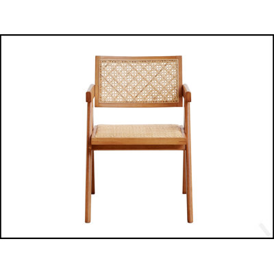 Ensemble de fauteuils en rotin et finition naturelle Velentina, conception ergonomique pour le confort et le style, idéal pour une utilisation intérieure et extérieure