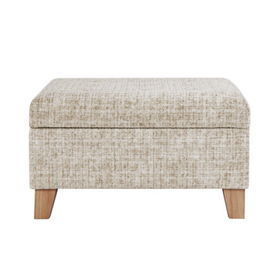 HomePop Camden Luxury Large Storage Ottoman