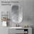 Settimia Metal Flat Wall Mirror-427940344-427940348
