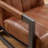 26.55" W Full Grain Genuine Leather Cowhide Lounge Chair-1678889896